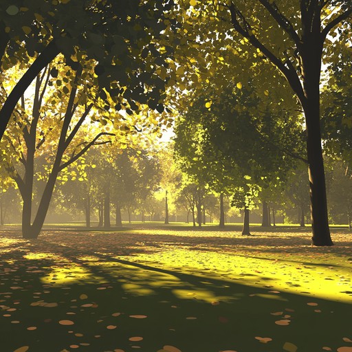 Imagine a sunlit park on a tranquil summer afternoon, with a gentle breeze rustling the leaves and warm sunlight bathing the scene. This instrumental piece blends melodic pop rock guitar riffs with a calming rhythm to create a soothing and nostalgic atmosphere, perfect for relaxation or reflective moments.