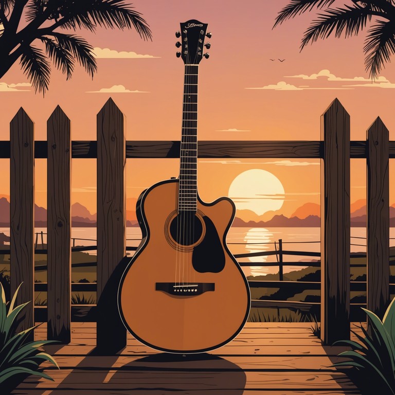 An evocative composition that offers a musical journey through the serene and sprawling landscapes of rural brazil, using the sounds of an acoustic guitar to ignite the emotions of nostalgia and tranquility.