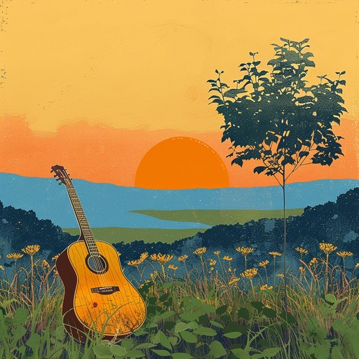 A calming instrumental track featuring the gentle rhythms and melodies characteristic of chill sertanejo, perfect for unwinding and relaxing. Imagine a warm evening on the vast brazilian plains, where the music tells a story of tranquility and connection with nature. The unmistakable sound of the acoustic guitar leads the composition, supported by subtle harmonies that create a peaceful and introspective atmosphere, making it ideal for moments of relaxation or reflective sunsets.