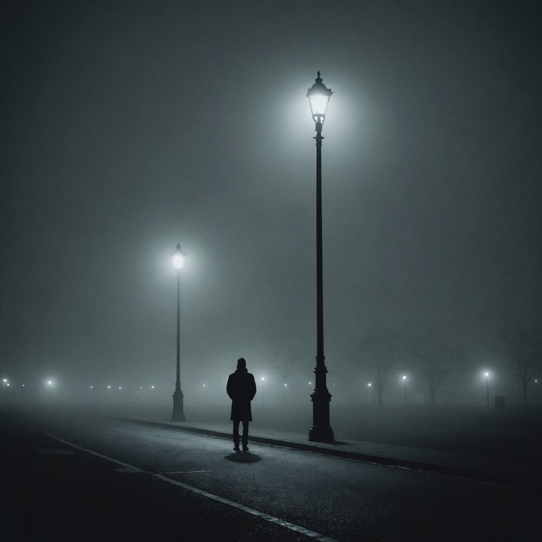 This track evokes the feeling of walking through deserted city streets at night, cloaked in fog and bathed in the glow of dim streetlights. It captures the essence of solitude and danger lurking around every corner