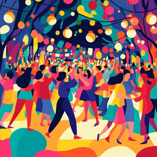 A lively instrumental salsa track that captures the vibrant energy of a street festival, with infectious rhythms and rich melodies that inspire listeners to dance and celebrate life together.