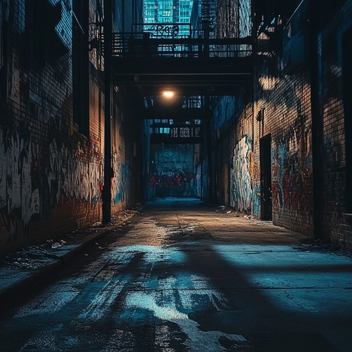 Explore a city's melancholic night through haunting beats and ambient sounds, where every note embodies introspection and solitude. This track is an ode to mysterious urban nights.