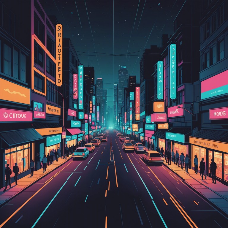 A high energy composition that encapsulates the vibrancy and rhythmic pulse of a bustling city night through funky grooves and hard beats. This track will make listeners feel like they're cruising through glittering cityscapes, with a funky bassline providing a groovy backbone. A perfect blend of grit and rhythm that captures the restless energy of nocturnal adventures.