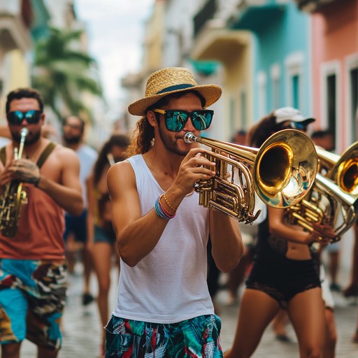 Experience the power of hard hitting brass sections and deep bass lines that create an unstoppable funky groove, perfect for igniting any dance floor with its bold and confident rhythms.