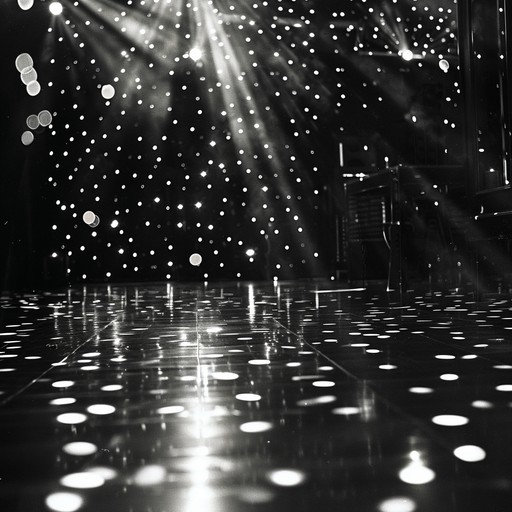 This track should capture the essence of a lively discotheque with sparkling lights and unstoppable dance energy. Imagine the dance floor in the late '70s, filled with joy, bold colors, and rhythmic movements. Use rich string sections, funky basslines, and upbeat drum patterns to create an irresistible groove that makes listeners want to dance the night away.