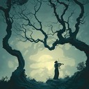 haunting violin melodies paint tales of grief, ancient echoes