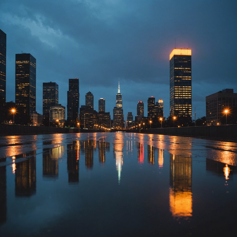 An evocative urban opera piece that blends the grandeur of traditional opera with the raw, energetic pulse of city life, creating a striking contrast that tells the story of urban struggles and triumphs. The composition carries the weight and depth of operatic tradition with a modern twist that resonates with today’s urban listeners.