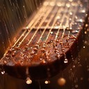 melodies mimic rains for serene introspection