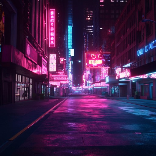 This instrumental synthwave track is a sonic journey through the nostalgic landscapes of 1980s retro futurism, featuring lush synthesizers and driving rhythms that evoke memories of neon nights and lost dreams.