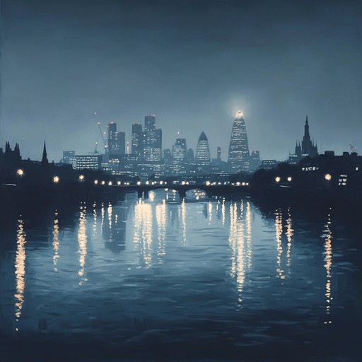 A mesmerizing instrumental piece combining smooth uk jack swing rhythms with ethereal ambient textures, evoking the serene beauty of london's night skyline.