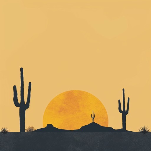 This track captures the tranquility of a desert sunset, combining soothing acoustic guitar melodies with subtle western influences. The gentle strumming of the guitar evokes images of the vast open plains and rolling hills, creating an atmosphere of peaceful solitude and natural beauty.