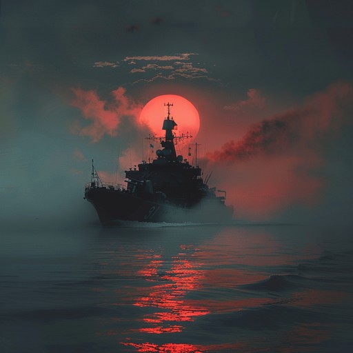 A haunting and heart wrenching melody that brings back memories of the old russian navy, characterized by deep bass sounds and soft, plaintive rhythms