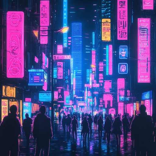 A pulsating instrumental track blending urban k pop rhythms with futuristic synths, embodying the electric energy of seoul's skyline at night.