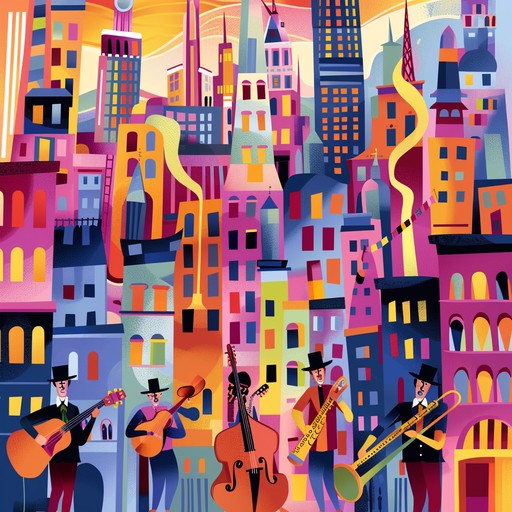 Dive into an intense fusion of traditional klezmer melodies with a contemporary twist, featuring driving rhythms and electrifying sounds for an exhilarating experience.