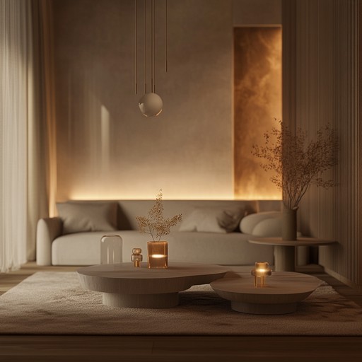A serene blend of silky saxophone, mellow piano chords, and minimalistic electronic beats. Gentle rhythms create a peaceful ambiance, perfect for unwinding after a long day. Ideal for a relaxing evening indoors, surrounded by warm, ambient lighting and a sense of tranquility.