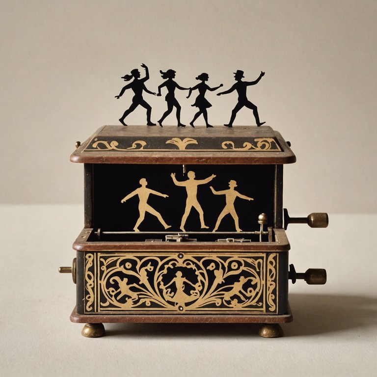 Similar to its alternate title, this track starts with delightful music box tunes which ominously morph into discordant echoes that loom in the background, like whispers between pauses in a child's game.