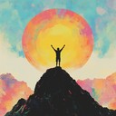 an uplifting instrumental jingle sparking courage and motivation within.