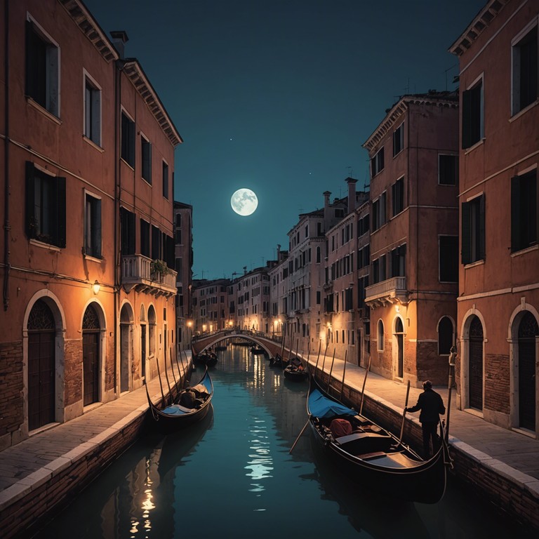 Imagine dancing gently with a loved one, the music encapsulating the warmth and affection of a perfect night in venice, driven by a heartfelt disco backdrop that enhances every tender touch.