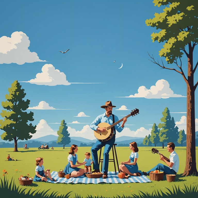 Let your mind drift on a gentle breeze with this playful, lighthearted tune emphasized by the charming sound of a banjo. This track combines the feel good vibe of an easygoing summer day with the distinct beats of instrumental hip hop, creating a soundscape that’s both refreshing and engaging, all while staying rooted in joy and ease.