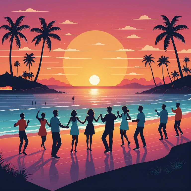 This track features a blend of high energy beats and smooth chill vibes, perfect for summer evening celebrations or festive gatherings. The jack swing influence brings a playful, danceable quality to this instrumental piece, ensuring it lifts spirits and gets feet moving. Primarily driven by synths and electric piano, the song intricately layers rhythms to create a lush soundscape that feels both nostalgic and fresh.