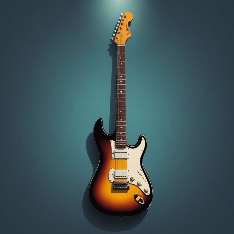 This track blends powerful electric guitar solos with the emotive depth of soul music, creating a magnetic hard rock piece that speaks directly to the heart. The song starts with a gripping guitar intro, weaving through a landscape of dynamic drum beats and basslines, culminating in a passionate crescendo that's both electrifying and deeply moving.