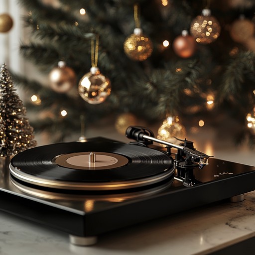 A dynamic hip hop track that uses elements of christmas music to create a festive and engaging atmosphere, perfect for holiday parties and communal gatherings.