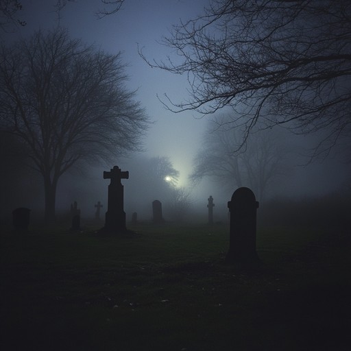 A mysteriously eerie dark jingle, featuring a haunting theremin melody that winds through shadowy depths. The suspenseful atmosphere and chilling rhythm make it ideal for creating tension in horror scenes or spine chilling narratives.