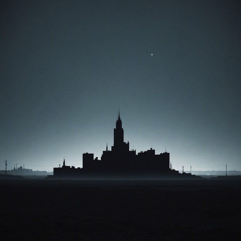 In this alternate version, the track delves deeper into the shadowy realms of sound with pulses and beats that mimic the rhythm of footsteps in an abandoned city, where every echo tells a tale. The synthesizer adaplates a darker, more foreboding tone, enhancing the overall sense of unease and mystery.