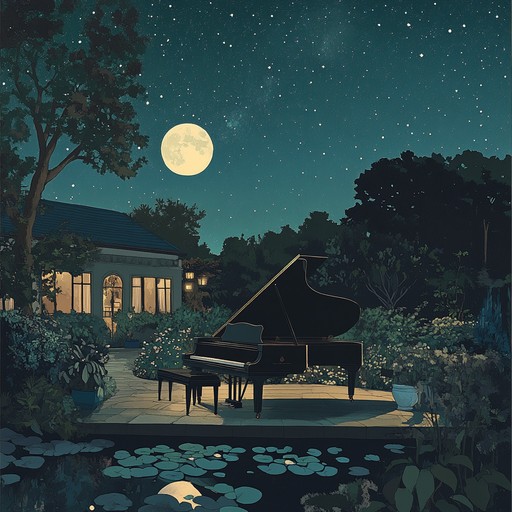 A soothing instrumental waltz performed on piano, evoking the serene ambiance of a calm night under the stars. The melodies flow gracefully, enveloping the listener in a tranquil soundscape that reflects the peacefulness of a moonlit evening.