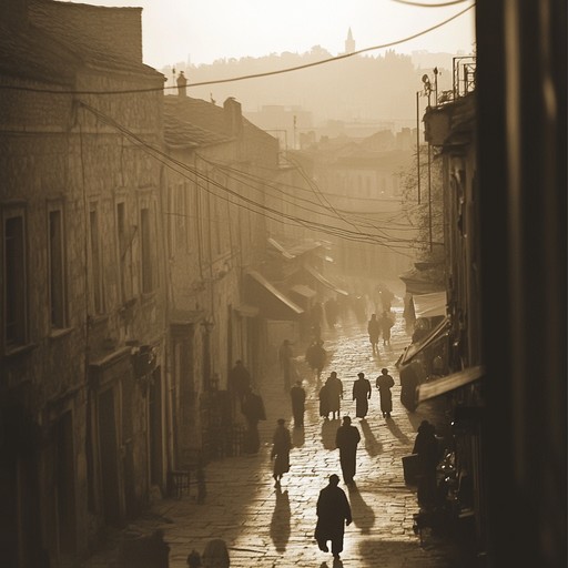 An expressive klezmer piece that takes listeners back to the poignantly nostalgic scenes of evening life in historical jewish villages, with rich musical storytelling