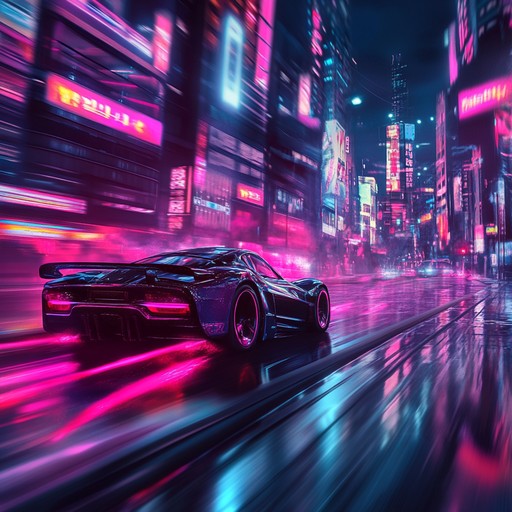 Embark on a high octane instrumental adventure through neon soaked cityscapes, powered by driving synth melodies and pulsating rhythms that capture the spirited essence of the 80s