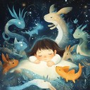 calming, mystical lullaby for serene, dreamy bedtime atmosphere