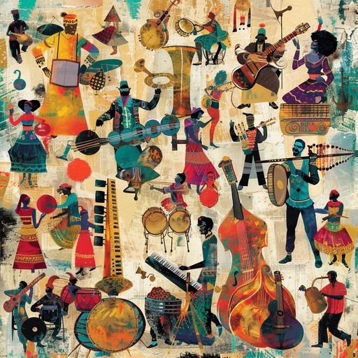 This instrumental composition captures the essence of global joy, blending traditional ethnic rhythms with lively, vibrant melodies. Featuring instruments from various cultures, it evokes a sense of unity and celebration that transcends borders. Each section highlights a different cultural influence, creating a rich tapestry of sound that invites listeners to dance and celebrate life.