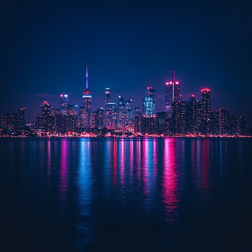 An instrumental synthpop piece that combines smooth synth melodies with gentle rhythms to create a soothing and peaceful atmosphere reminiscent of quiet city nights under neon lights.