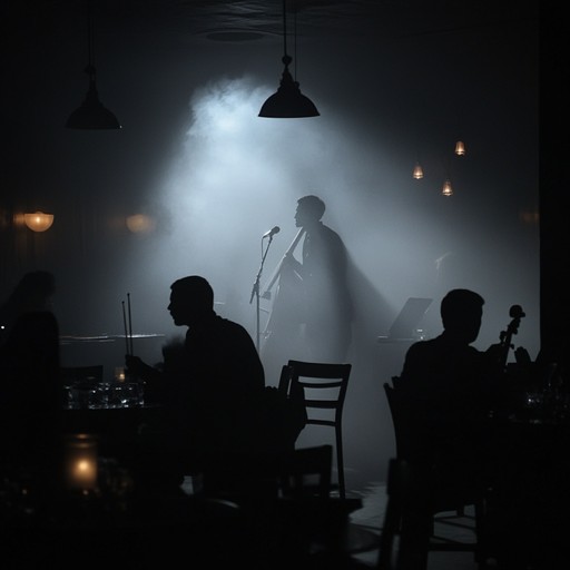 An enigmatic instrumental piece that blends smooth jazz elements with the sultry and smoky aura of a classic torch lounge. The music meanders through moody saxophone solos, laid back piano melodies, and subtle bass lines, creating an atmosphere that's both sophisticated and mysterious. Perfect for late night listening, this piece evokes images of a dimly lit lounge with a hint of intrigue and nostalgia.