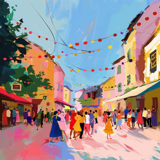 A playful chalga piece featuring lively rhythms and whimsical melodies, combining energetic brass with a balkan gypsy twist. The melodies are quirky and danceable, making it a perfect backdrop for a cheerful and spirited atmosphere