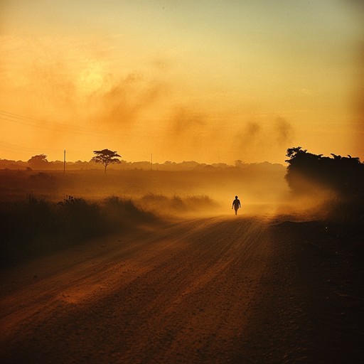 This instrumental captures the profound sense of loneliness experienced in the vast open spaces of the brazilian sertão. The gentle strumming of the acoustic guitar echoes the heart's longing, weaving through melodies that speak of forgotten paths and distant memories under the quiet starlit sky.