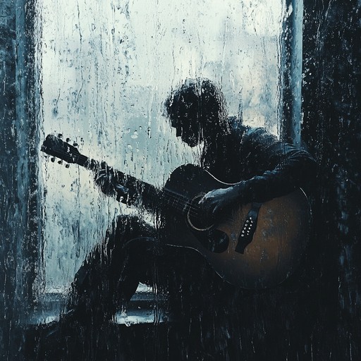 Gentle acoustic strums and ambient tones paint a somber picture, evoking the conflicting emotions of a gray, rainy day. The slow, introspective melody creates an atmosphere steeped in nostalgic longing and personal reflection.