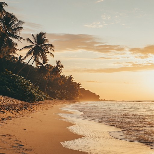 An inspirational tropical tune featuring heartfelt and serene steel drum melodies, perfect for closing your eyes and imagining yourself on a peaceful beach during sunset. The gentle waves and soothing rhythms create an emotional and introspective journey, bringing inner peace and joy