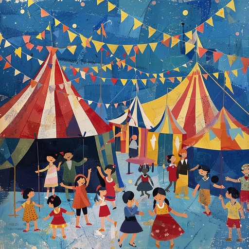 Experience a lively dance through a whimsical carnival with this neoclassical tune. The arrangement features a playful mix of intricate melodies and lighthearted rhythms, evoking the joy and excitement of a festive fairground setting. With refined yet jubilant expressions, this piece will transport you to a world of carousel rides, laughter, and colorful attractions.