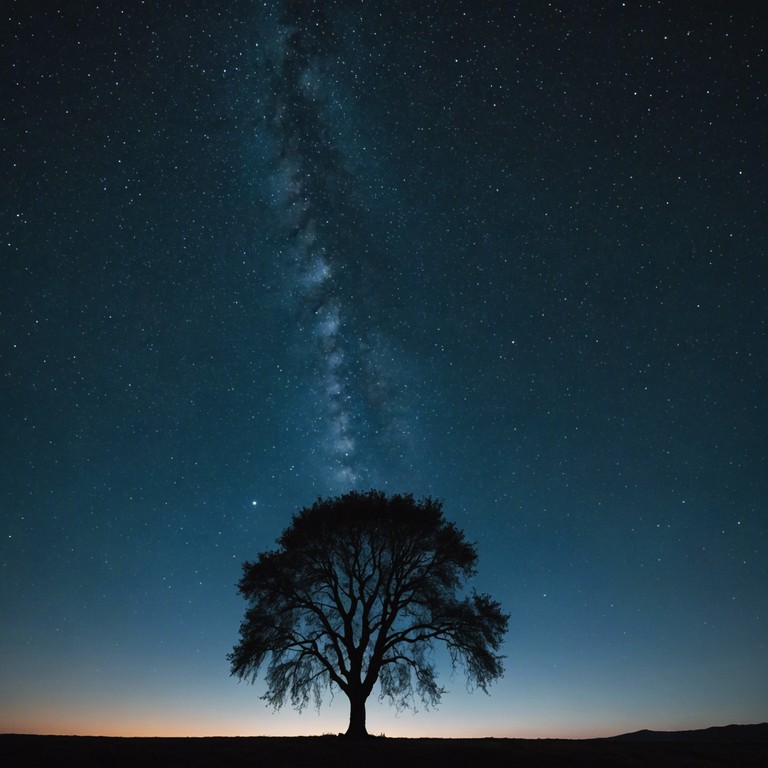 A soothing, delicate composition emulating the soft whispers of wind through willow leaves on a tranquil night. Embodied by the tender sounds of a solo harp, the music aims to transport listeners to a state of serene introspection and gentle solitude.