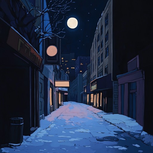 In this instrumental piece, a gentle and emotive piano guides you through a reflective journey, capturing the heartfelt emotions and dreams of a broadway performer under the moonlight. The music sways between moments of tender vulnerability and inspiring hope, creating a graceful sonic tableau perfect for introspective scenes.