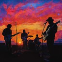 uplifting, energetic blues rock that inspires positivity.