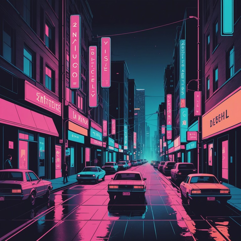 Transporting listeners to an era of vibrant neon lights and electrifying energy, this track merges retro sounds with modern emotion through its pulsating beats and ethereal synth landscapes, creating a temporal bridge that both reminisces and innovates