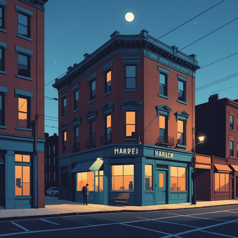 This composition uses a soulful trumpet to paint a sonic landscape of harlem at dusk, blending warm tones and reflective melodies to create a soundtrack that’s both deeply emotional and inspiring. Scenes of historic streets and friendly faces as the day transitions into night are brought to life through the reverberating trumpet notes