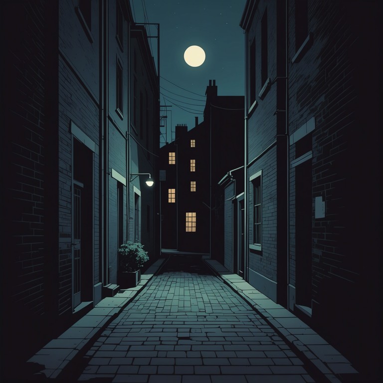 This track captures the soul of a city at night through dark ambient sounds, creating an immersive atmosphere of urban exploration. The music emphasizes the feeling of isolation and intrigue that one might feel while walking through empty city streets under the dim glow of streetlights. It uses layers of synthesized sounds to build a soundscape that is both mysterious and slightly unsettling.