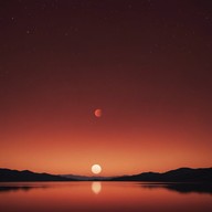 soft synth waves encapsulate martian dusk.