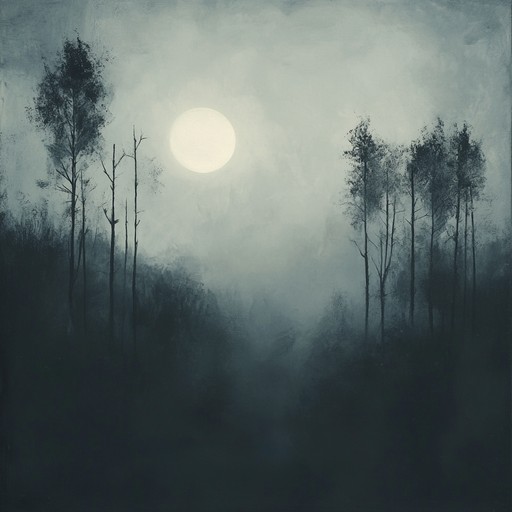 Evoking the chill of an ancient, supernatural forest, this unnerving instrumental folk rock piece blends haunting acoustic guitar riffs with ghostly ambient effects. It transports listeners to a realm where shadows whisper and spirits tread lightly, creating an atmosphere of mesmerizing dread.