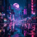 dark tension with futuristic synths and ambient undertones