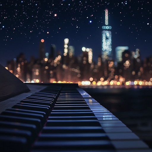 A heartfelt instrumental lounge piece showcasing soulful piano themes enveloped by soft ambient textures, capturing the essence of reminiscing about days gone by during a quiet evening.